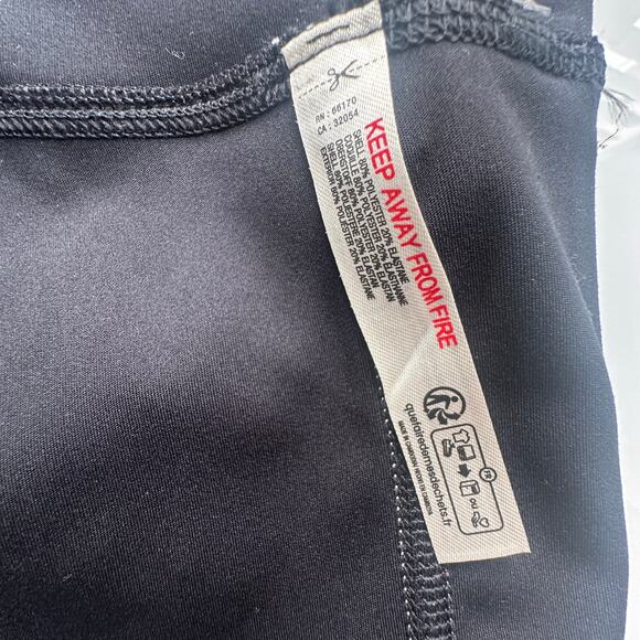 NWT FP Movement Black w/ White Piping Island Time High Waisted Shorts, Size S - Picture 10 of 11